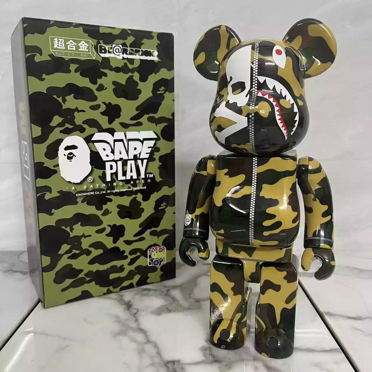 פסלון bearbrick צהוב - הוספת קסם ואנרגיה לעיצוב הבית