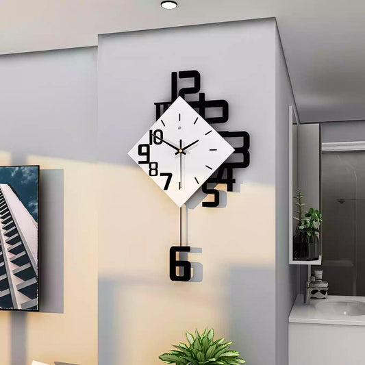 שעון קיר מעוצב בעיצוב עכשווי לחלל מודרני