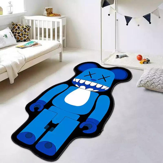 שטיח עיצובי בסגנון דמות מלילו וסטיץ' בגדלים שונים, מושלם לחדרי ילדים